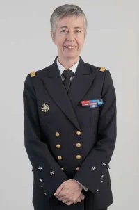 Le vice-amiral Anne Cullerre