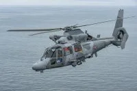 Un hélicoptère Panther de la Flottille 36F
