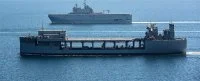 Le BPC Tonnerre et l'USS Lewis B. Puller
