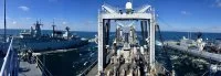 La Somme effectue un double ravitaillement à la mer au cours de l'exercice Northern Coast 2017