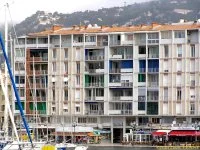 Toulon sous les nuages