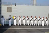 La garde d'honneur