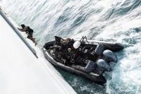 Entrainement à l’assaut de vive force en mer