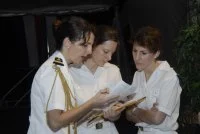 Femmes Ã  bord de la Jeanne d'Arc