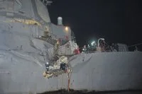 Le destroyer Porter est entré en collision avec un pétrolier japonais dans le détroit d’Ormuz