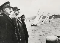 Inauguration de l’Ecole Navale par le général de Gaulle