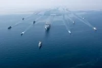 Les participants à l'exercice Artemis Trident 21
