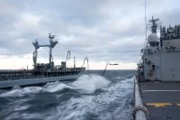 Ravitaillement à la mer