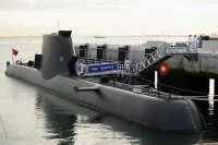 Le sous-marin portugais Tridente