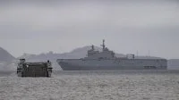 Le porte-hélicoptères Mistral