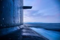 Un sous-marin nucléaire lanceur d'engins en surface