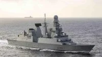 La frégate de défense aérienne italienne Andrea Doria