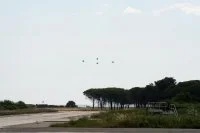 L'arrivée des hélicoptères