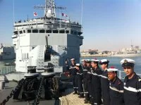 La frégate La Motte-Picquet fait escale à Manama, Bahreïn