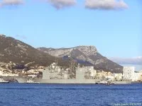 Le San Jacinto arrive Ã  Toulon