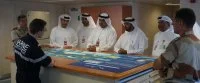 Visite de l’Abu Dhabi National Oil Company à bord du Beautemps-Beaupré