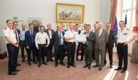 Signature de la charte de parrainage du Service Militaire Volontaire de Brest