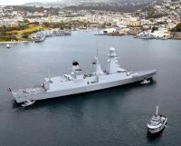 Le Forbin fait escale à Fort de France