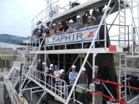 Le sous-marin nucléaire d’attaque Saphir reçoit sa ville marraine