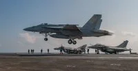 Un F/A-18E Super Hornet, de l’escadrille 37 