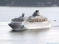 Arrivée du paquebot Island Star à Toulon