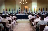 Cérémonie d'ouverture de l'exercice PANAMAX 2007