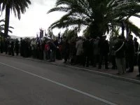 Une centaine de personnes assistaient à la cérémonie