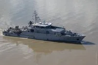 Le patrouilleur léger guyanais La Résolue