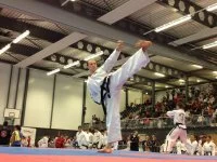 Le Maître Doulay champion d’Europe de Taekwondo