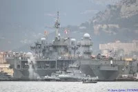 Départ de Toulon de l’USS Whitney