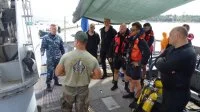 Briefing avant plongée