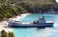 Antilles : exercices amphibies avec le Dumont d’Urville