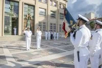 Le chef d’état-major de la marine reçoit son homologue japonais à Toulon