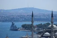 Le « Forbin » en escale à Istanbul