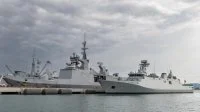 Les frégates française Surcouf et marocaine Allal Ben Abdellah