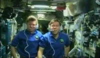 La Station Spatiale Internationale envoie un message à la flotte de la TSAC 2009