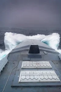 Navigation par mer agitée