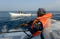 Exercice de sûreté des approches maritimes au large de Djibouti